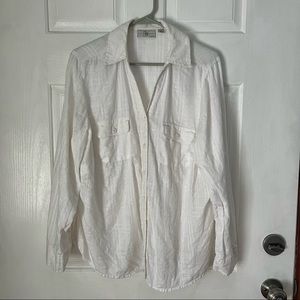 Studio Works 100% linen shirt 1X